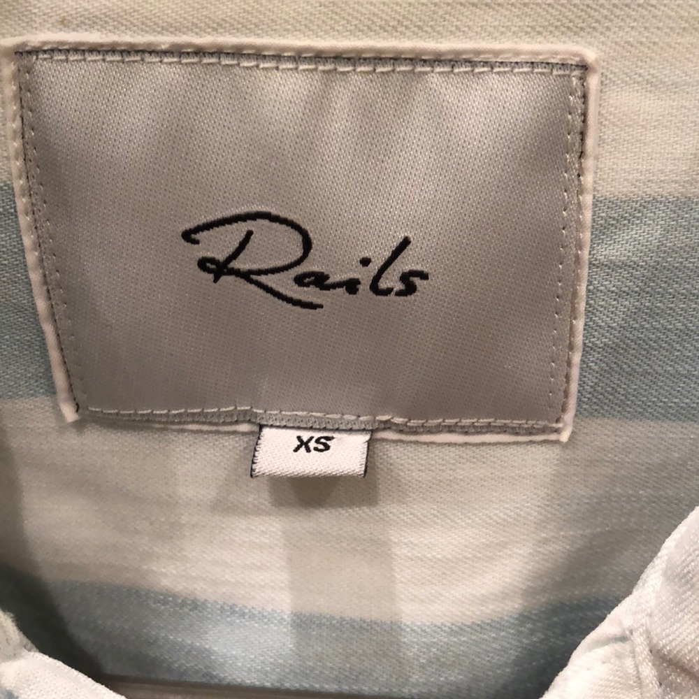 Rails Amelie Block Stripe Blouse - image 6